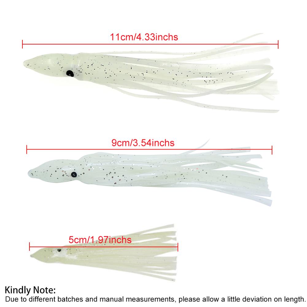 20Pcs Glow Luminous Octopus So - Fishing Lure Buzzbait 评论和价格