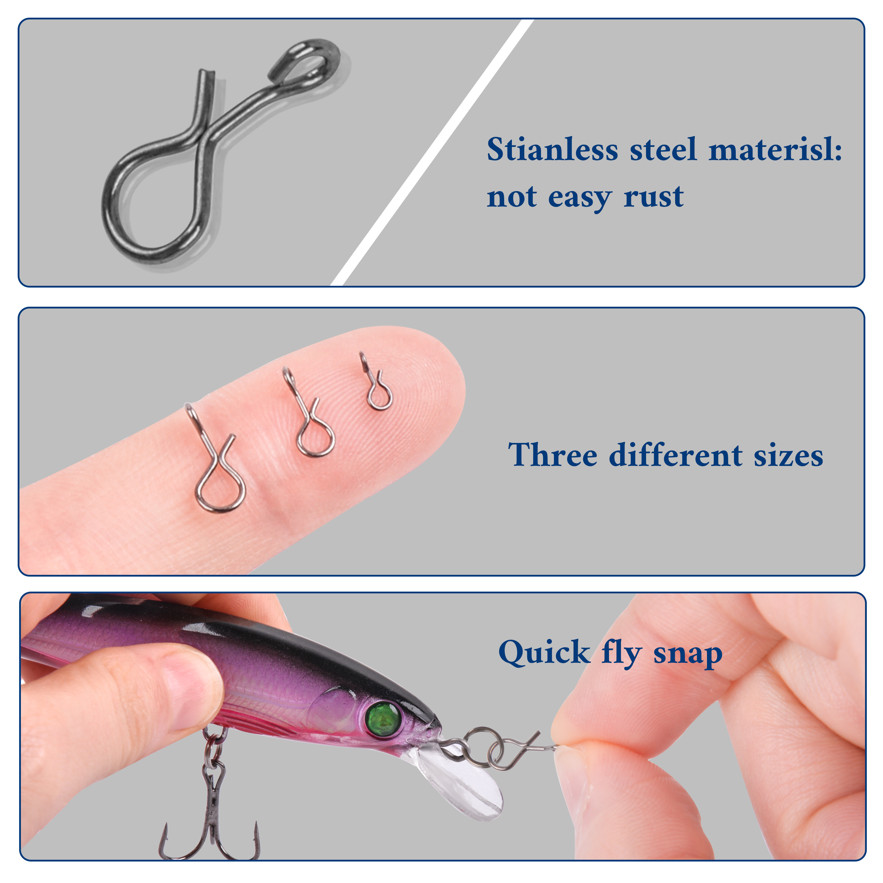 300pcs/box Saltwater Quick Cha - Fishing Lure Kit 评论和价格