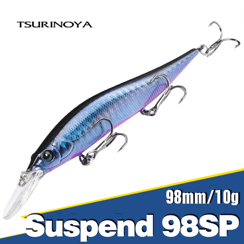 TSURINOYA Suspend Minnow AUROR - Fishing Lure Swimbait 评论和价格