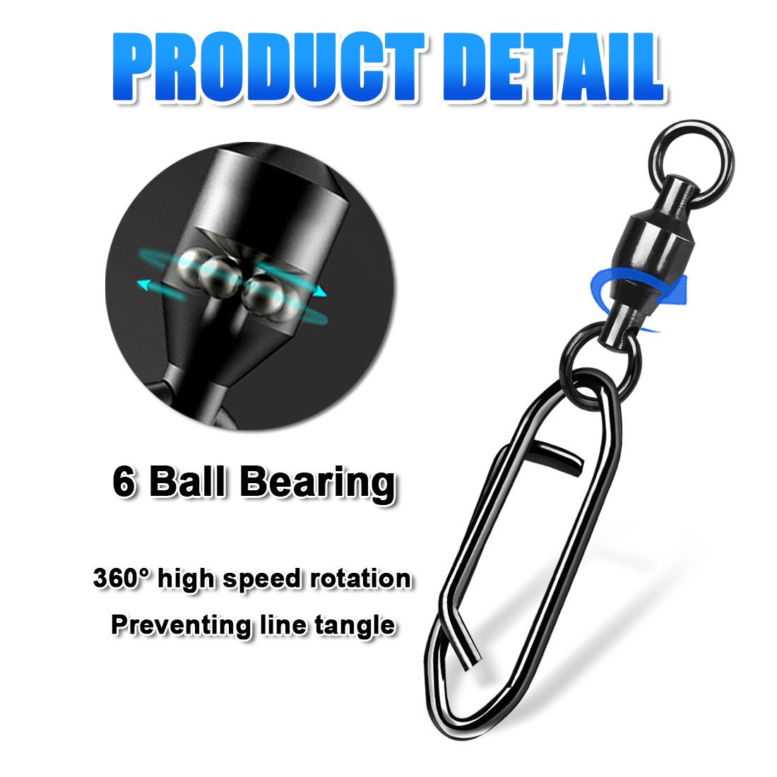FishTrip 10Pcs Fishing Snap Ba - Fishing Lure Accessories 评论和价格