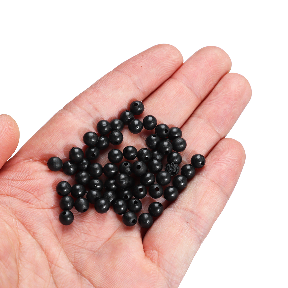 100pcs/lot Fishing Beads Space - Fishing Lure Soft Plastic 评论和价格