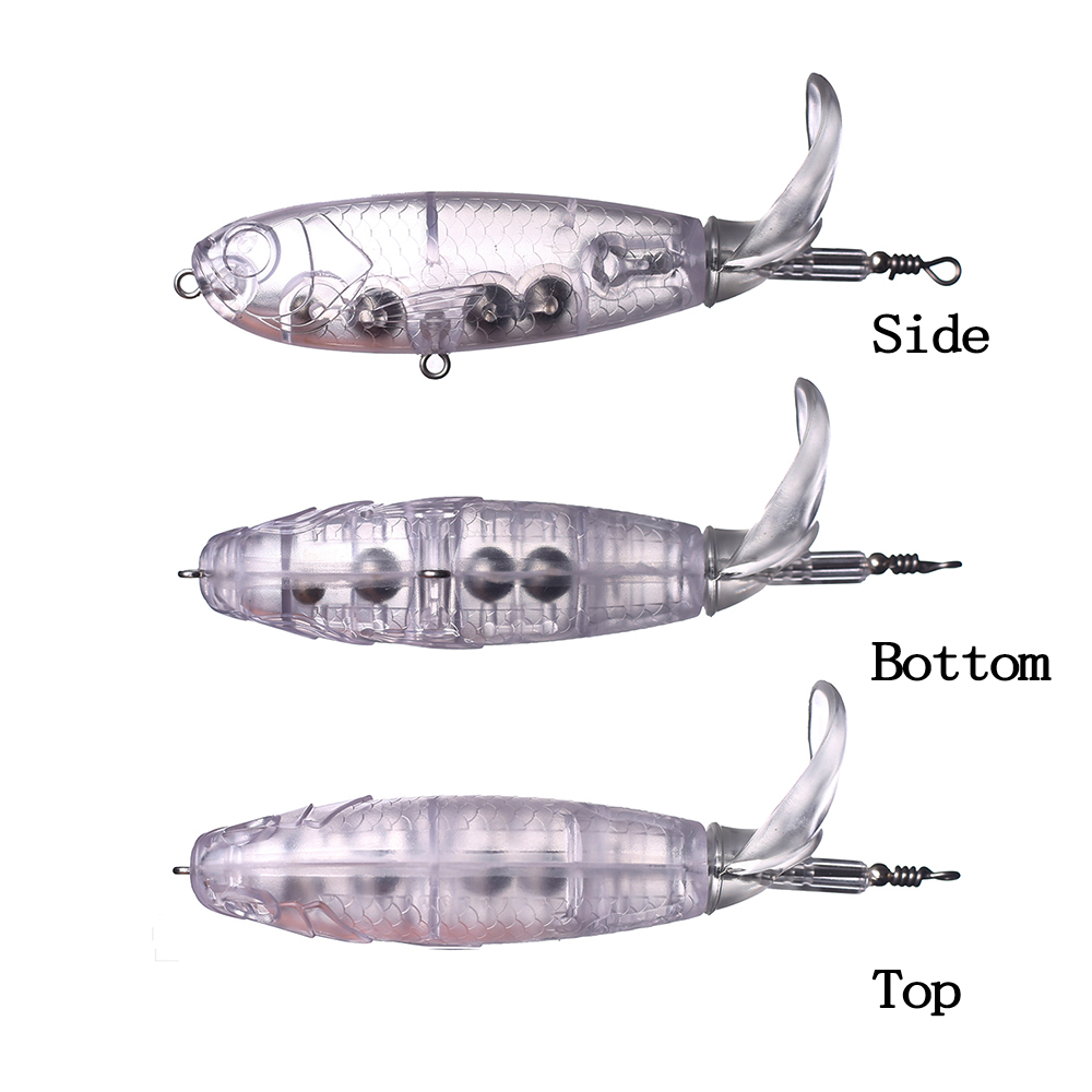 Chan’sHuang 20PCS Unpainted Bl - Fishing Lure Popper 评论和价格