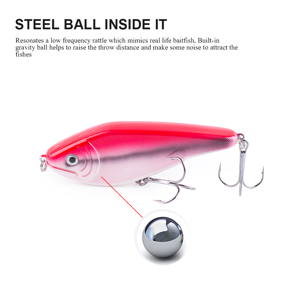 Hanlin NEW Glide Jerkbait 90mm - Fishing Lure Jerkbait 评论和价格