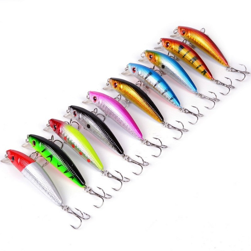 Fishing Lure 70mm 8g 3D Eyes C - Fishing Lure Crankbait 评论和价格