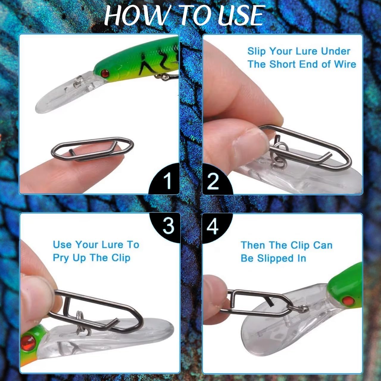 9KM Fishing Snap Kit 110pcs Po - Fishing Lure Making Kit 评论和价格