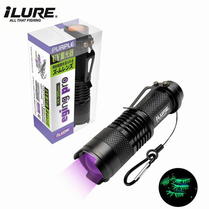 Mini UV Flashlight 395nm Ultra - Fishing Lure Jig 评论和价格