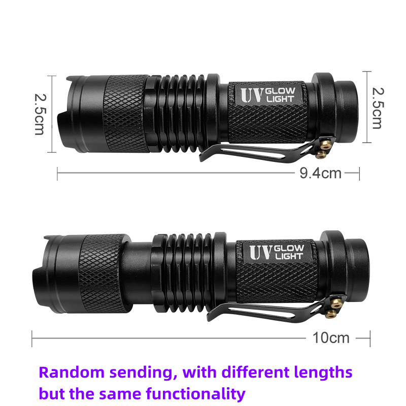 Mini UV Flashlight 395nm Ultra - Fishing Lure Jig 评论和价格