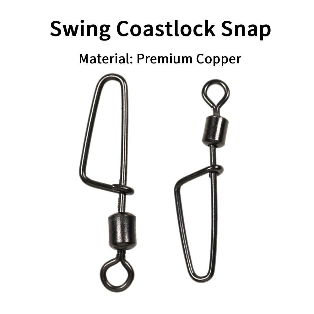 20PCS #12 -1/0 Rolling Swivel  - Fishing Lure Accessories 评论和价格