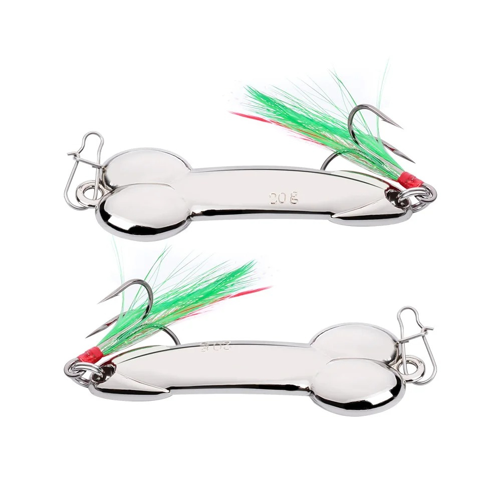 Metal Spoon Penis Shape Fishin - Fishing Lure Spoon 评论和价格