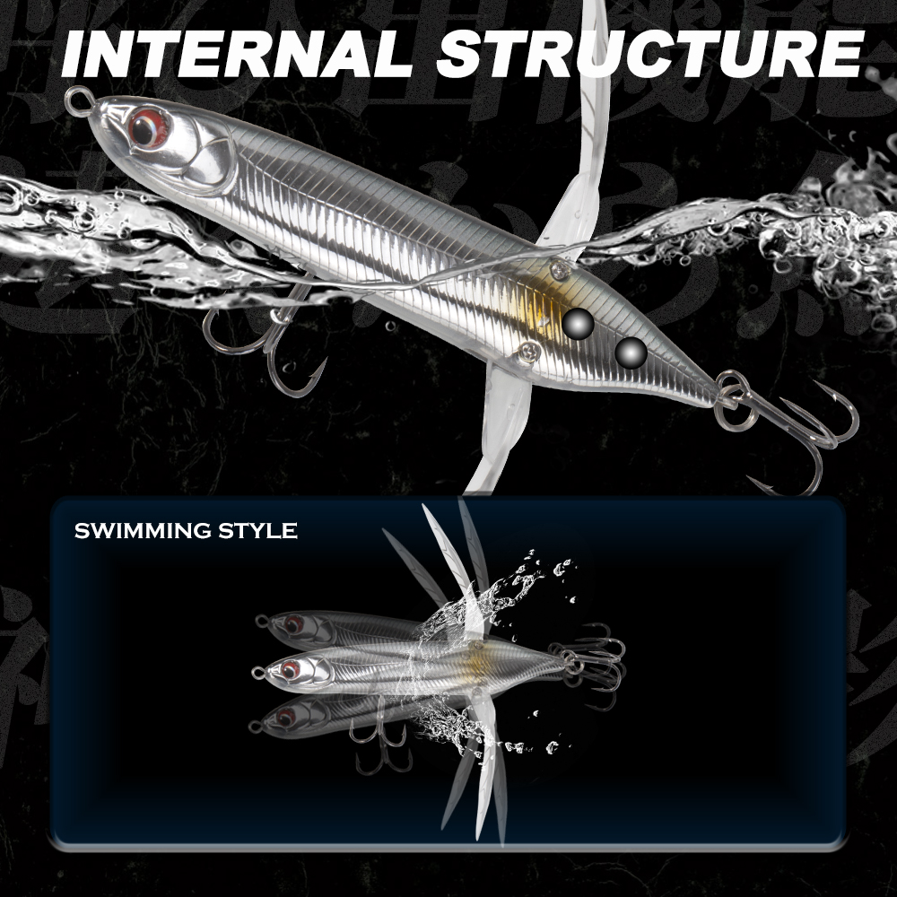 Hunthouse Floating Topwater Dr - Fishing Lure Jerkbait 评论和价格