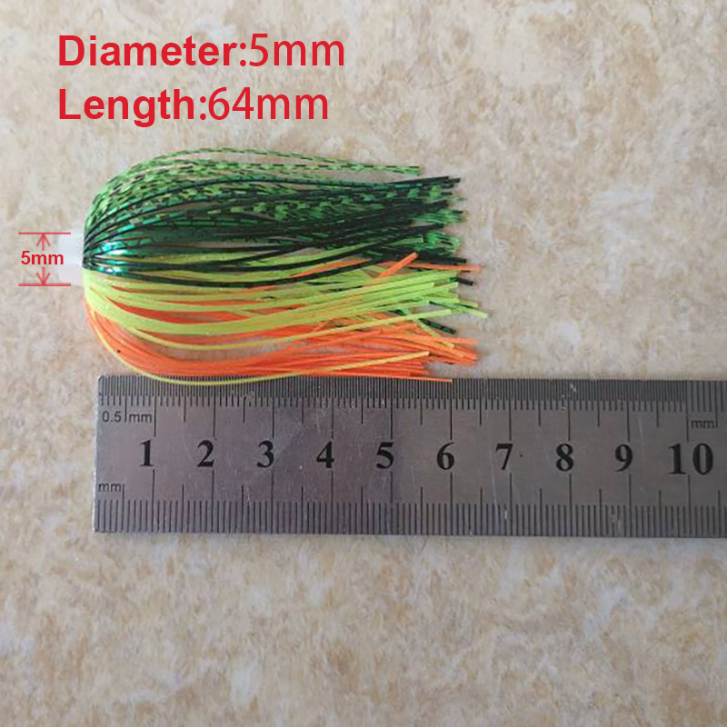 5 pcs/lot  88 Strands  64mm Si - Fishing Lure Buzzbait 评论和价格