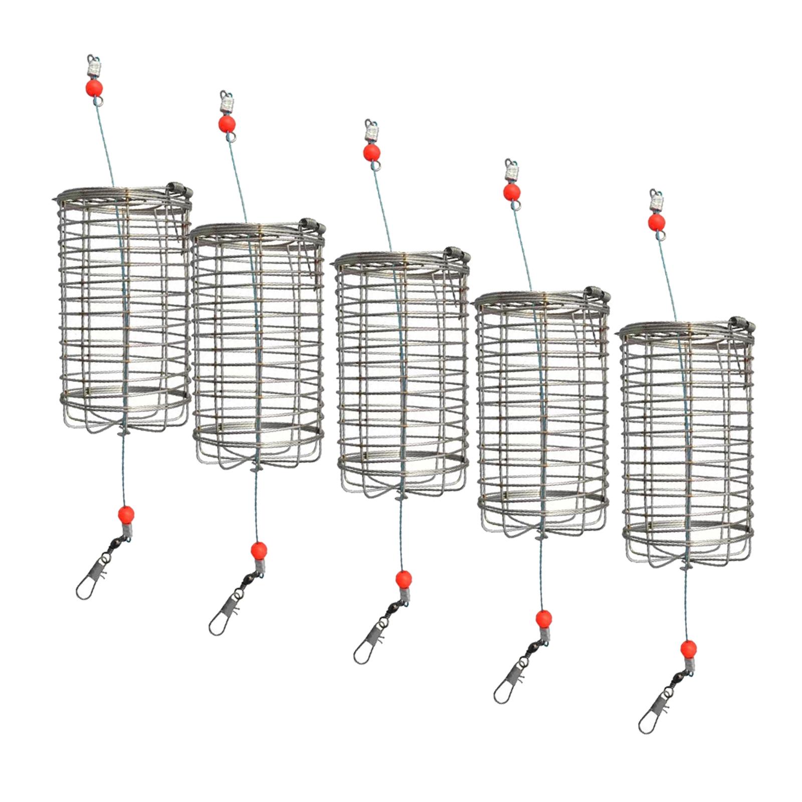 5x Solid Fishing Feeder Cage T - Fishing Lure Topwater 评论和价格