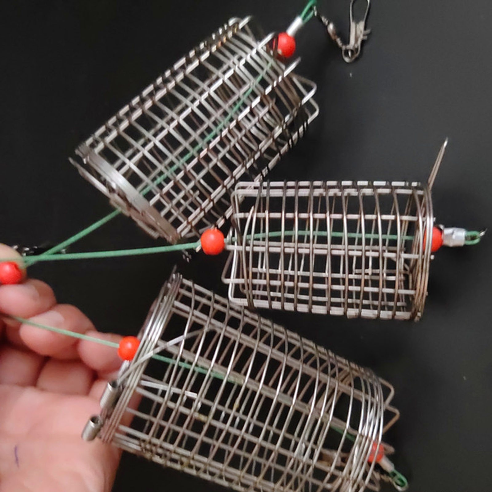 5x Solid Fishing Feeder Cage T - Fishing Lure Topwater 评论和价格