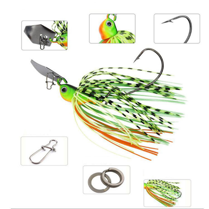 Chatter Bait 7g 9g 11g 14g 21g - Fishing Lure Swimbait 评论和价格