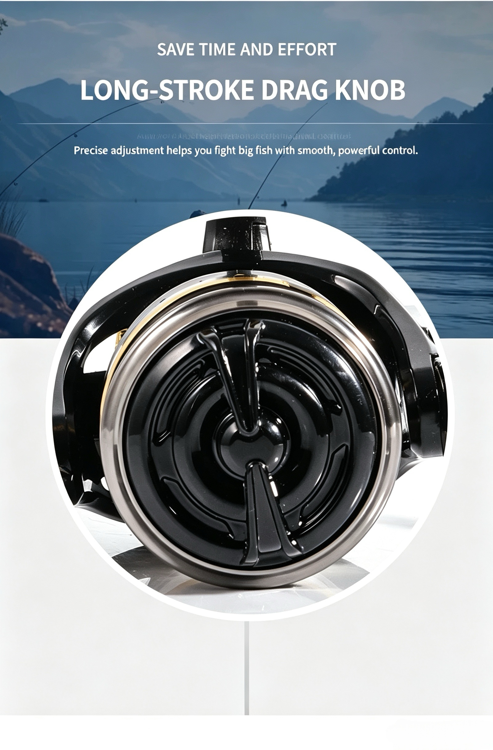 Full Metal Spinning Reel, Long - Fishing Lure Accessories 评论和价格