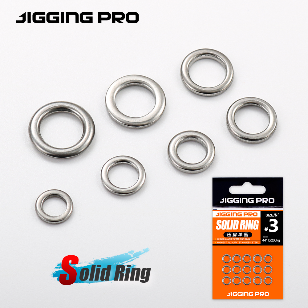 JIGGING PRO Fishing Solid Ring - Fishing Lure Jig 评论和价格