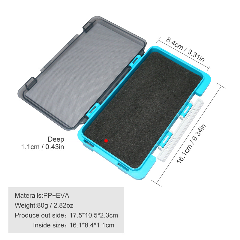 New Plastic Fishing Box Portab - Fishing Lure Spinner 评论和价格