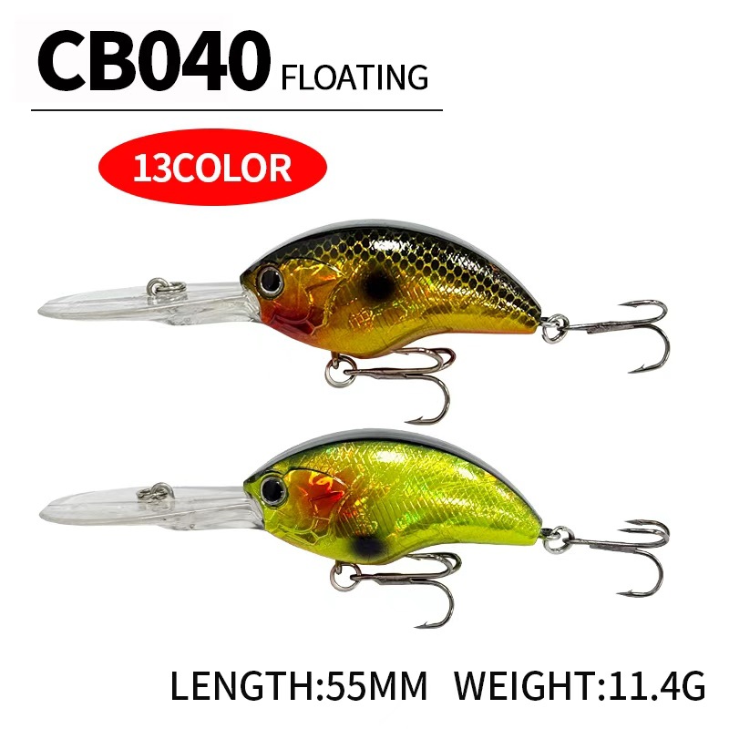 55MM 11.4G Crankbait Fishing L - Fishing Lure Jerkbait 评论和价格