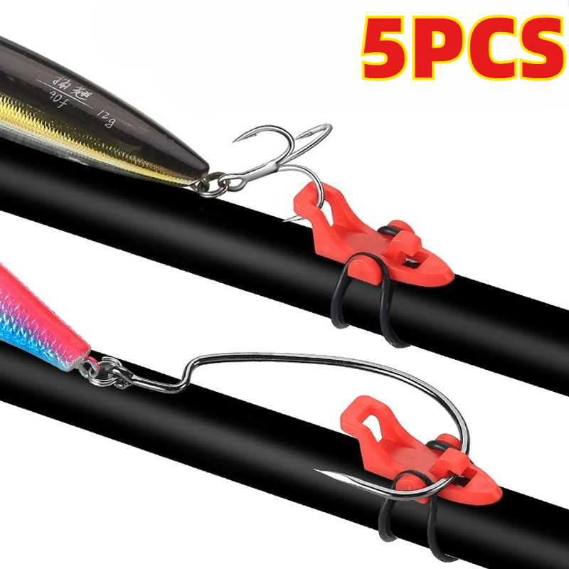 5pcs Fishing Rod Pole Hook Kee - Fishing Lure Jig 评论和价格