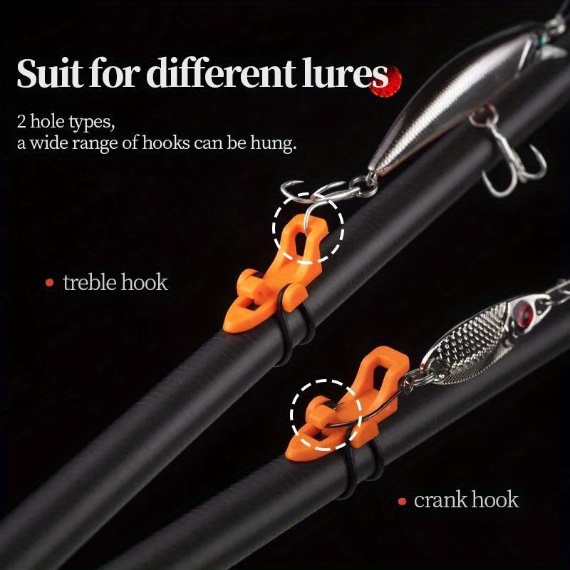 5pcs Fishing Rod Pole Hook Kee - Fishing Lure Jig 评论和价格