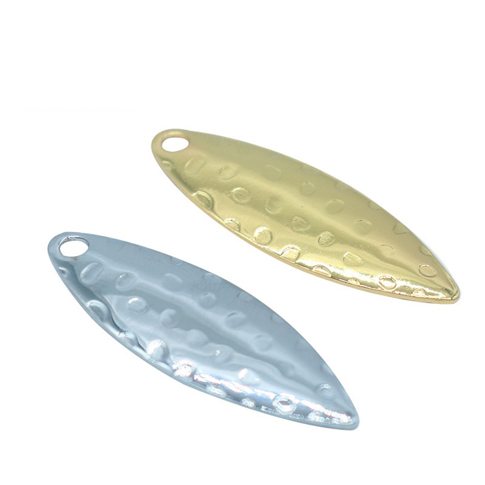 10Pcs/lot Willow leaf Sequin P - Fishing Lure Spinner 评论和价格