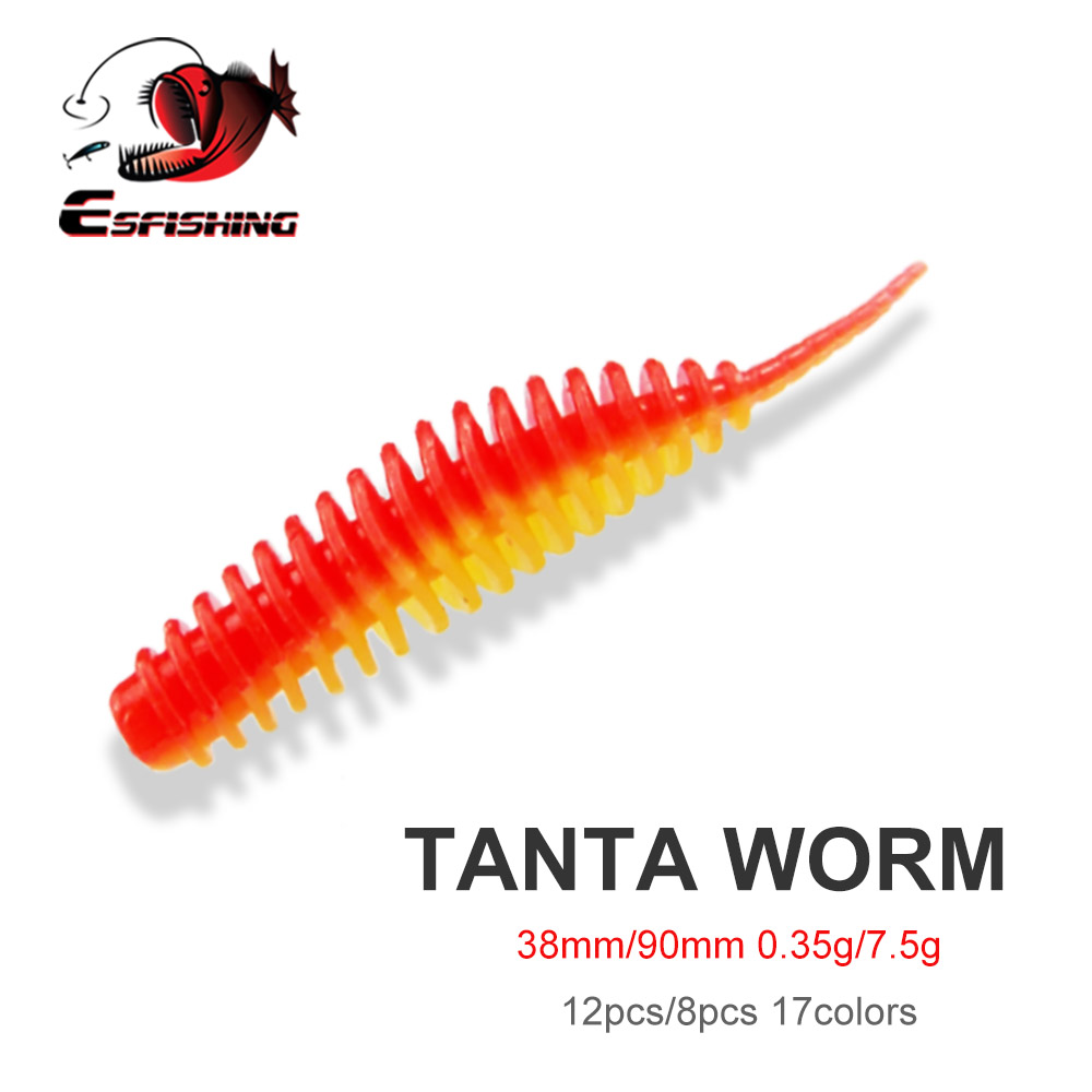 ESFISHING Fishing Worm Bait Lu - Fishing Lure Swimbait 评论和价格
