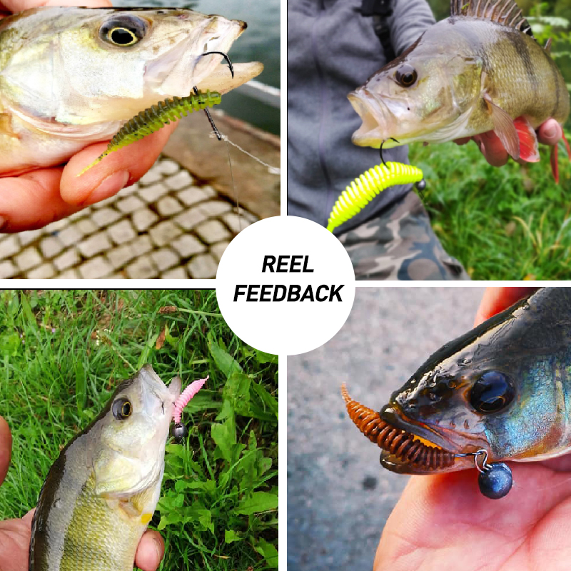 ESFISHING Fishing Worm Bait Lu - Fishing Lure Swimbait 评论和价格