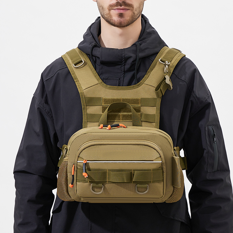 Men Chest Bag Tactical Fishing - Fishing Lure Box 评论和价格