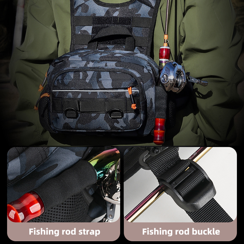 Men Chest Bag Tactical Fishing - Fishing Lure Box 评论和价格