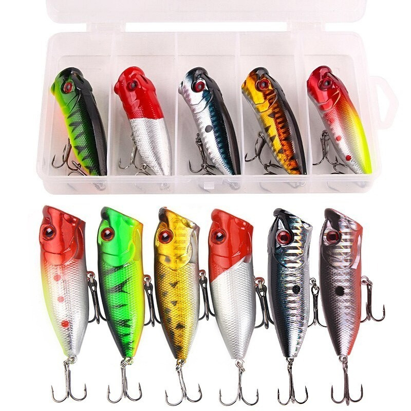 6pcs 6colors（opp bag）/5pcs 5co - Fishing Lure Popper 评论和价格