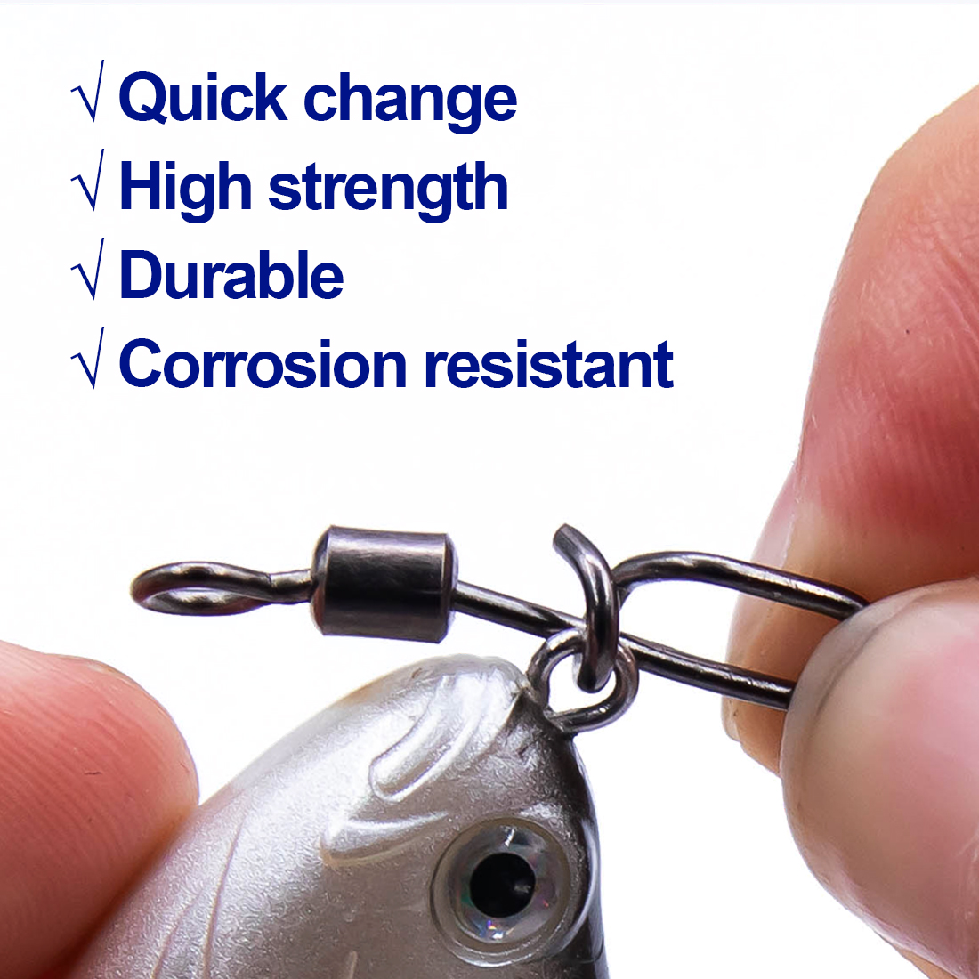 FishTrip Fishing Swivel Snap T - Fishing Lure Accessories 评论和价格