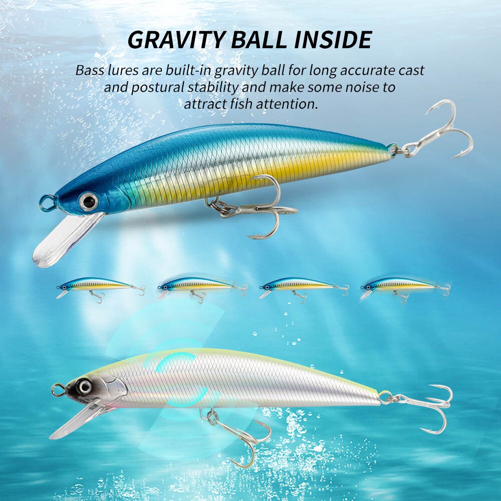 Fishing Lure Sinking Minnow 13 - Fishing Lure Jerkbait 评论和价格