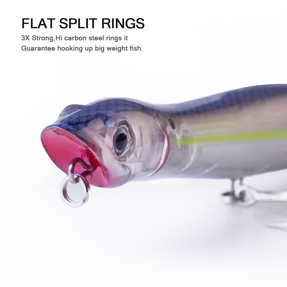 120mm/18g Topwater Pencil Popp - Fishing Lure Popper 评论和价格
