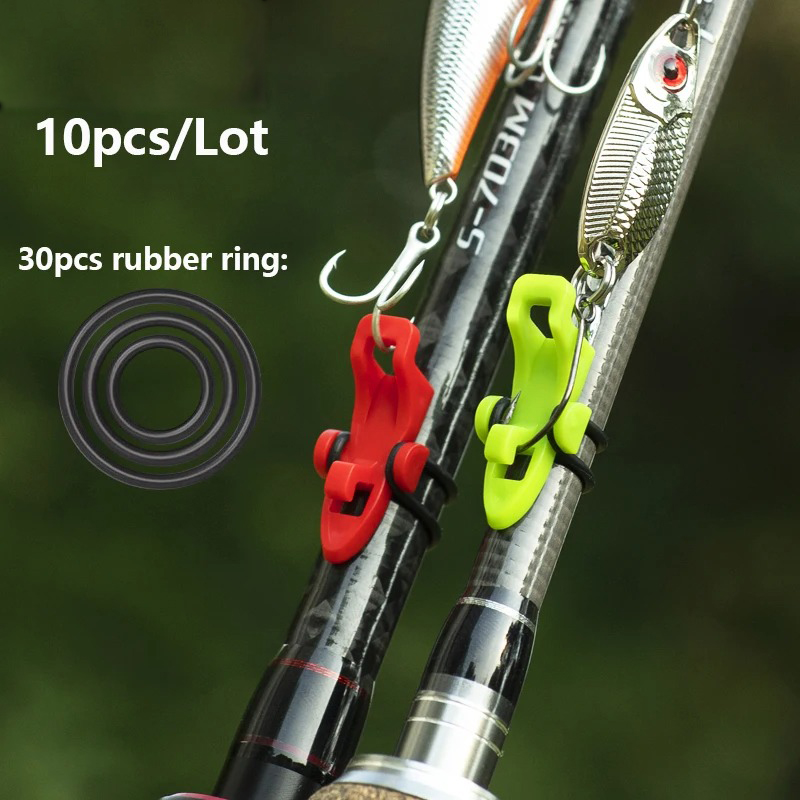 10-30pcs Fishing Rod Pole Hook - Fishing Lure Jig 评论和价格