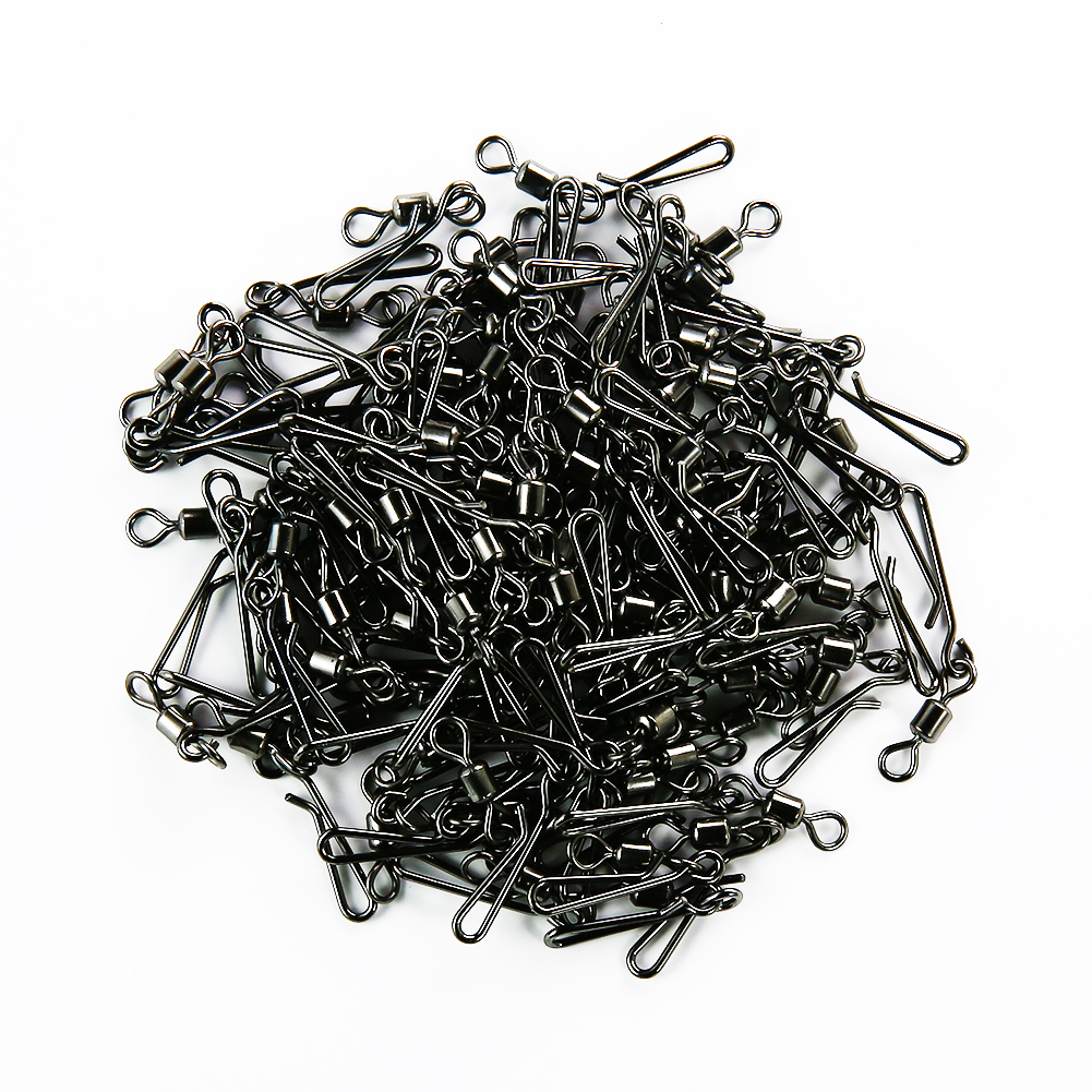 50pcs Box Rolling Swivel With  - Fishing Lure Box 评论和价格
